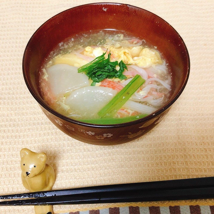 簡単！カブがとろ〜り♪卵スープ(潰瘍性大腸炎◎)